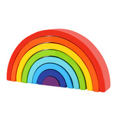 Tooky Toy Tooky Toy Rainbow Stacker