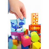 Tooky Toy Tooky Toy 80 Piece Marine Building Blocks