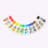 Jarmelo Kids&#039; 12 Piece Finger Paint Set