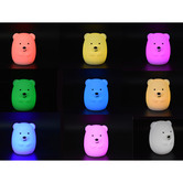 Kaper Kidz 15cm Kids Bedtime Buddy Teddy The Bear Night Light