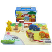 Kaper Kidz Kids' Zoo Playset in Tin Case