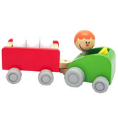 Kaper Kidz Kids' Milk Bottle Bowling Tractor Playset