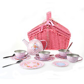 Kaper Kidz Kaper Kidz Pink Floral Tea Playset