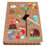 Kaper Kidz Kaper Kidz Forest Friend Tap a Shape Activity Board