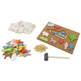 Kaper Kidz Kaper Kidz Farm Pin a Shape Playset