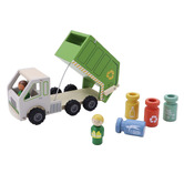 Kaper Kidz Kaper Kidz 7 Piece Recycling Garbage Truck Playset