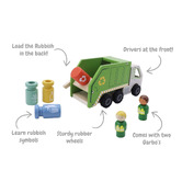 Kaper Kidz Kaper Kidz 7 Piece Recycling Garbage Truck Playset
