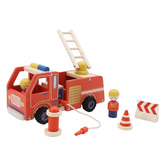 Kaper Kidz Kaper Kidz 7 Piece Fire Engine Playset