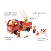 Kaper Kidz Kaper Kidz 7 Piece Fire Engine Playset