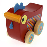 Koala Dream Kids&#039; Chicken Wind &amp; Walk Wooden Music Box