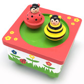 Koala Dream Kids&#039; Bee &amp; Ladybird Wooden Music Box