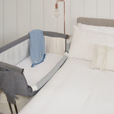 Living Textiles White Jersey Cotton Cradle Fitted Sheets