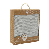 Living Textiles Organic Cotton Bassinet Cellular Blanket