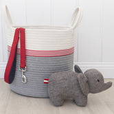 Living Textiles Louie Living Eric the Elephant Dog Toy
