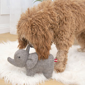 Living Textiles Louie Living Eric the Elephant Dog Toy