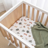Living Textiles Living Textiles 2 Piece Forest Retreat &amp; Dots Cotton Fitted Sheet Set