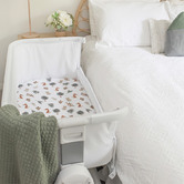 Living Textiles Living Textiles 2 Piece Forest Retreat &amp; Dots Cotton Fitted Sheet Set