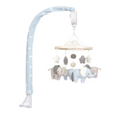 Living Textiles Living Textiles Elephant Playtime Musical Mobile
