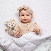 Living Textiles Living Textiles 2 Piece Whimsical Wonderland Bassinet Fitted Sheet Set