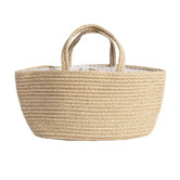 Living Textiles Living Textiles Natural Cotton Rope Nappy Caddy