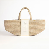 Living Textiles Living Textiles Natural Cotton Rope Nappy Caddy