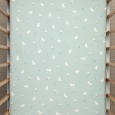 Living Textiles Living Textiles 2 Piece Goosey Goosey Organic Cotton Fitted Sheet Set