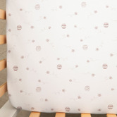 Living Textiles Living Textiles 2 Piece Cuddly Bear Organic Cotton Cot Fitted Sheet Set