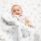 Living Textiles Living Textiles 2 Piece Whimsical Wonderland Organic Cotton Cot Fitted Sheet Set