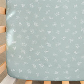 Living Textiles Living Textiles 2 Piece Australiana Organic Cotton Cot Fitted Sheet Set