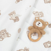 Living Textiles Living Textiles Cuddly Bear Cotton Nap Mat