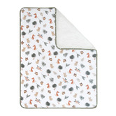 Living Textiles Living Textiles Forest Retreat Cotton Pram Blanket