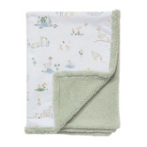 Living Textiles Living Textiles Goosey Goosey Organic Cotton Pram Blanket