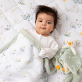 Living Textiles Living Textiles Goosey Goosey Organic Cotton Pram Blanket
