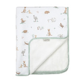 Living Textiles Living Textiles Australiana Cotton Pram Blanket