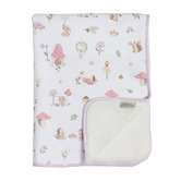 Living Textiles Living Textiles Whimsical Wonderland Organic Cotton Pram Blanket