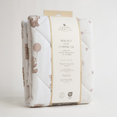 Living Textiles Living Textiles Cuddly Bear Reversible Organic Cotton Cot Comforter