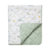Living Textiles Living Textiles Goosey Goosey Reversible Organic Cotton Cot Comforter