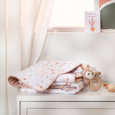 Living Textiles Living Textiles Bohemian Bliss Reversible Organic Cotton Cot Comforter