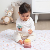 Living Textiles Living Textiles Bohemian Bliss Reversible Organic Cotton Cot Comforter