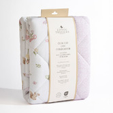 Living Textiles Living Textiles Whimsical Wonderland Reversible Organic Cotton Cot Comforter