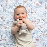 Living Textiles Living Textiles Wild Safari Reversible Organic Cotton Cot Comforter