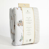 Living Textiles Living Textiles Tractor Ride Reversible Organic Cotton Cot Comforter