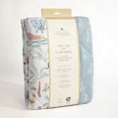 Living Textiles Living Textiles Wild Safari Reversible Organic Cotton Cot Comforter