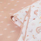 Living Textiles Living Textiles Bohemian Bliss Reversible Organic Cotton Cot Comforter
