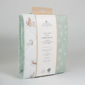 Living Textiles Living Textiles Australiana Reversible Organic Cotton Cot Comforter