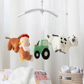 Living Textiles Living Textiles Tractor Ride Musical Mobile
