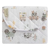 Living Textiles Living Textiles Tractor Ride Travel Change Mat