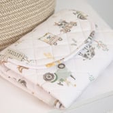 Living Textiles Living Textiles Tractor Ride Travel Change Mat