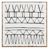 Wall Art Studio Sienna Hand Painted Framed Canvas Wall Art