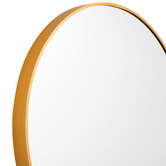Wall Art Studio Halo Round Metal Wall Mirror